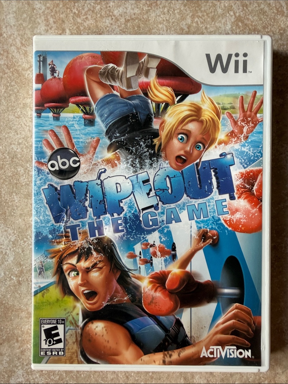Wipeout The Game (Wii) - Activision - Blue & White Cover